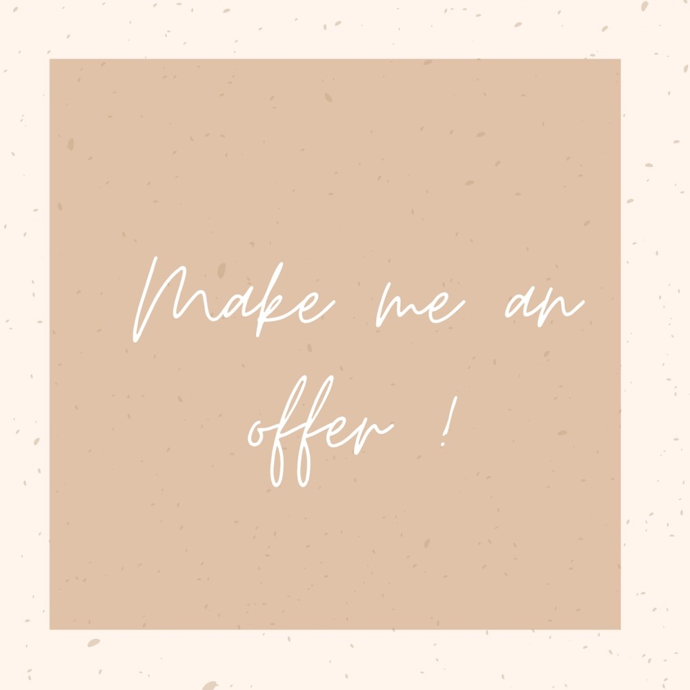 Open to any offers! 💕